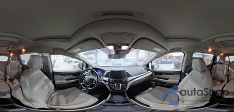 2018 Honda Odyssey Elite from USA, damaged, VIN 5FNRL6H98JB068862